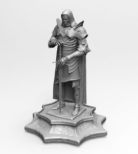 Sculpture death knight